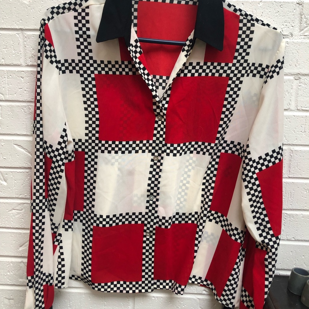 Jaipur vintage women’s blouse. Size Large
